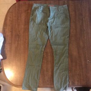 Delia’s Green skinnies